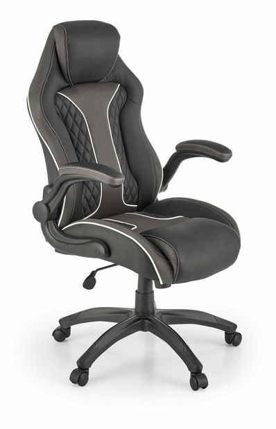 Irodai fotel Hal (fekete + szürke)