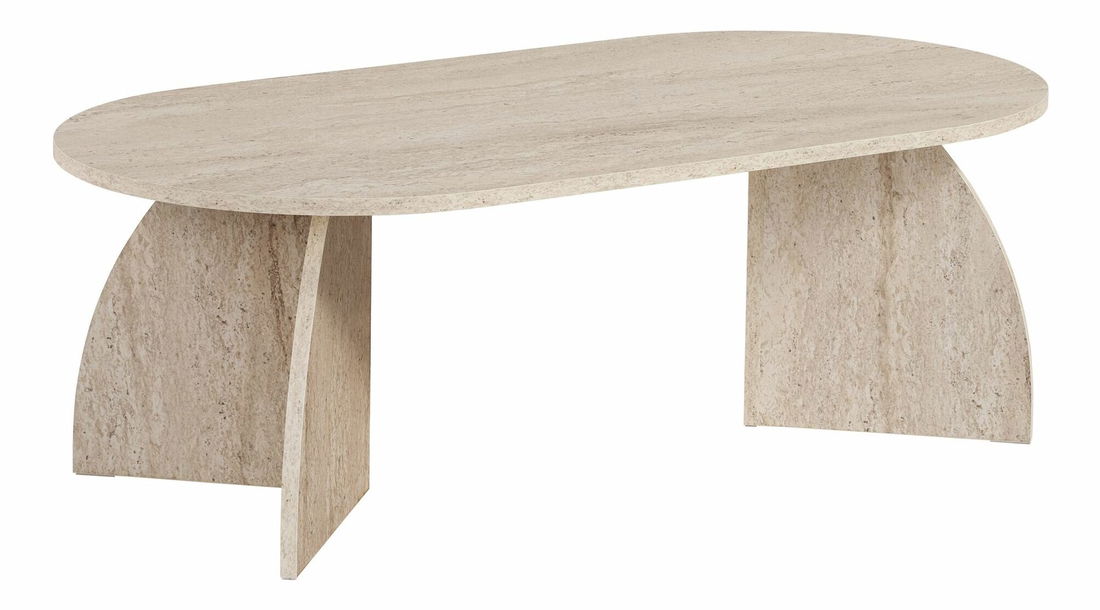 Konferenčný stolík Melinda (travertín)