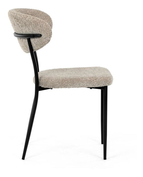 Jedálenská stolička Cosmetica (lanýžová)