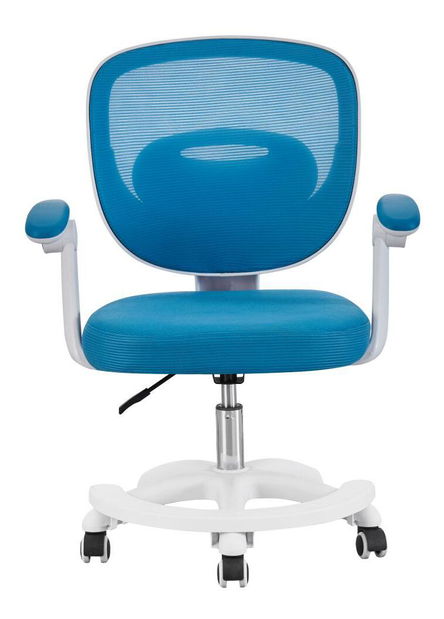 Scaun de birou Trapani 2 (albastru + alb)