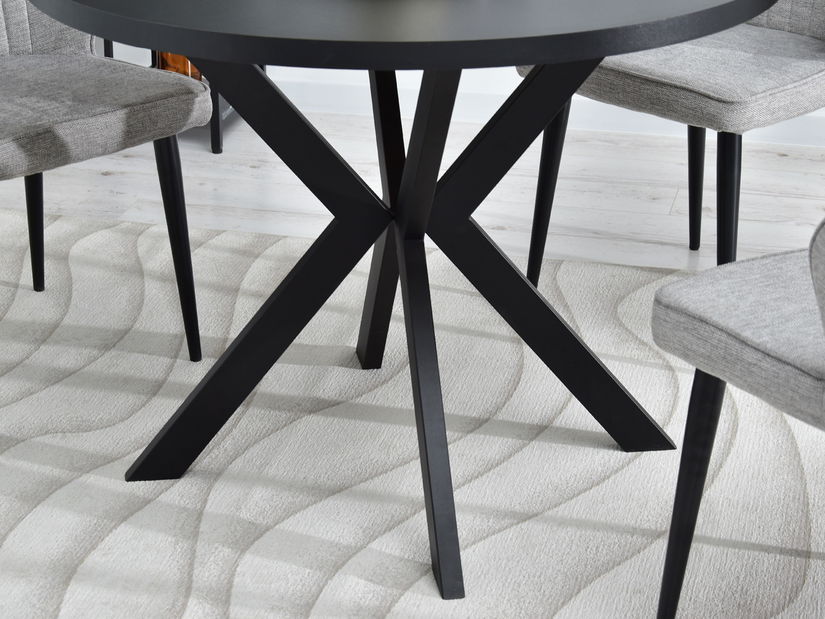 Jedálenský stôl Rompa (čierna)