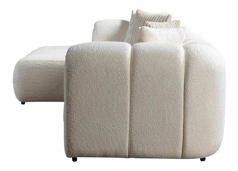 Rohová sedačka Nline (biela) (L)