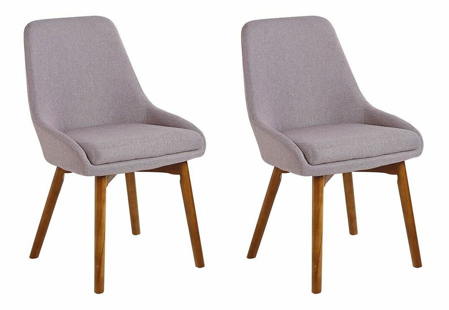 Set 2 ks. jedálenských stoličiek Maggie (tmavosivá)