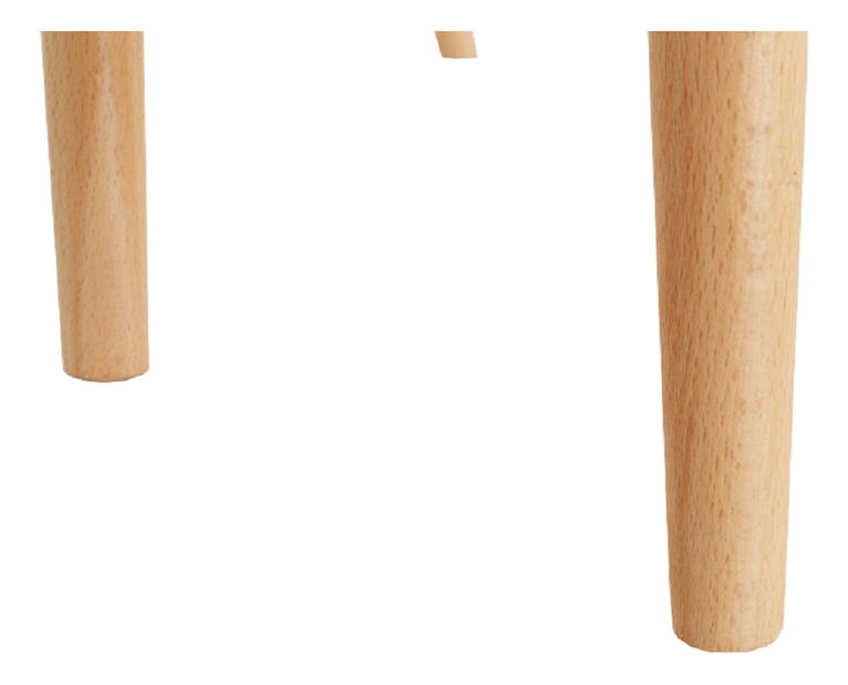 Konferencijski stol Faith (bijela + bukva)