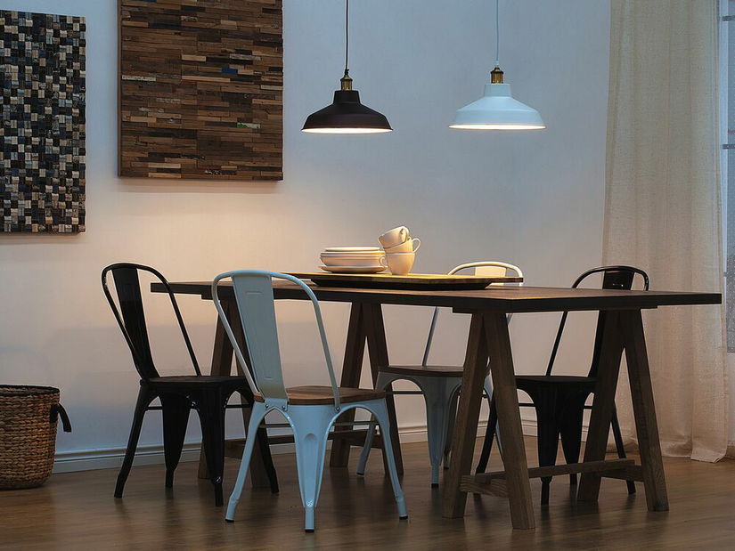 Lampă cu pandantiv Pecho (alb)