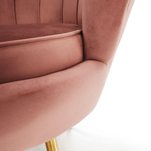 Kreslo Nolano (ružová)