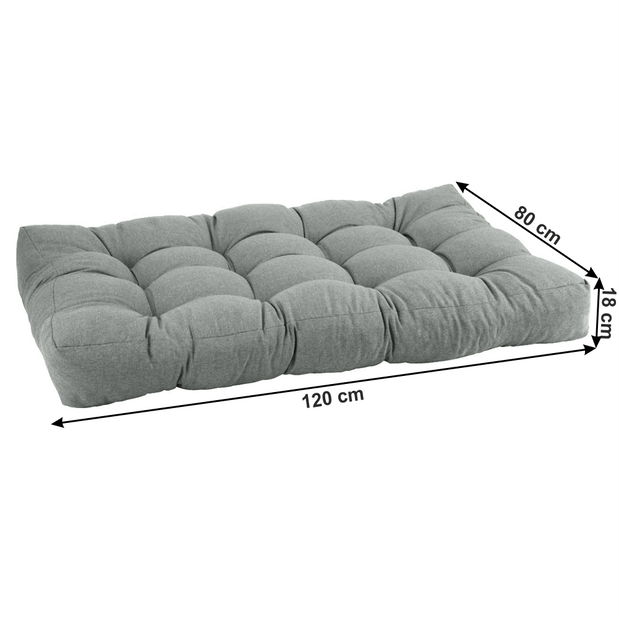 Vankúš Amila 1 (svetlosivá)