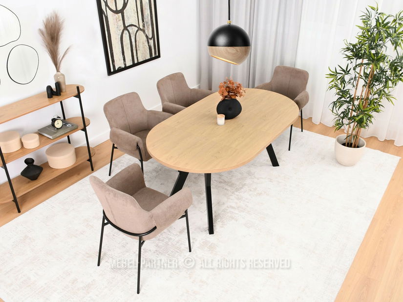 Masă sufragerie Bulgaria (stejar)