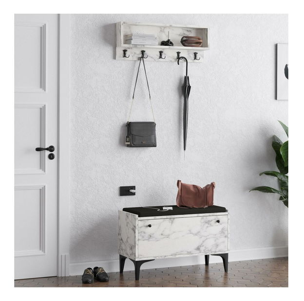 Mobilier hol Aliex 10 (marmură carrara)