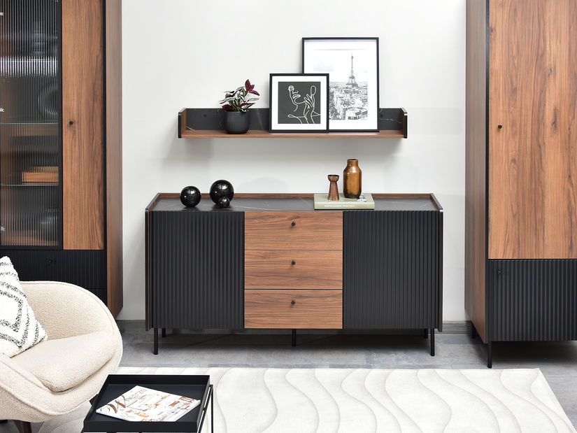 Komoda Protegidas P05 (čierna)