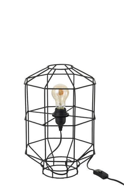 Lampa Jolipa skip Bistro Retro (24x24x39cm) (Čierna)