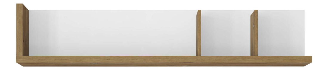 Raft Laree Typ 02 (stejar flagstaff + alb lucios)