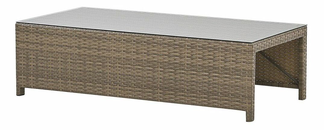 Záhradný set BELLEN (hnedá) (pre 3 osoby)