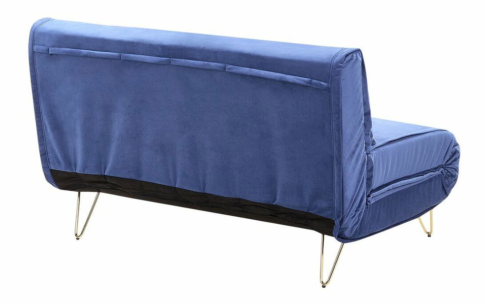 Canapea două locuri Valentine (albastru marin)