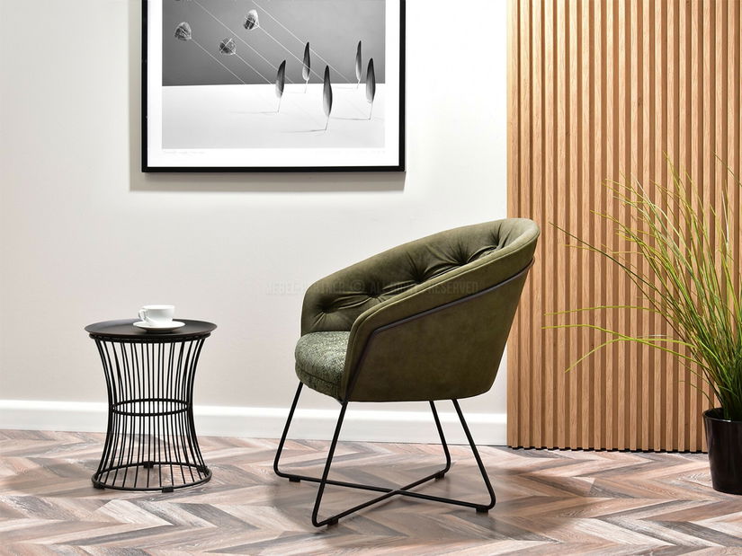 Fotoliu relax Lagooza (verde + negru)