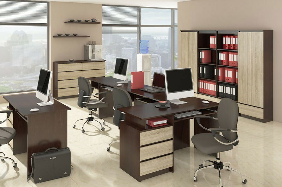 Komoda Koa III (wenge + dub sonoma)