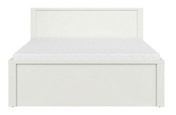 Pat matrimonial 160 cm Kaspian LOZ/160/T (alb)