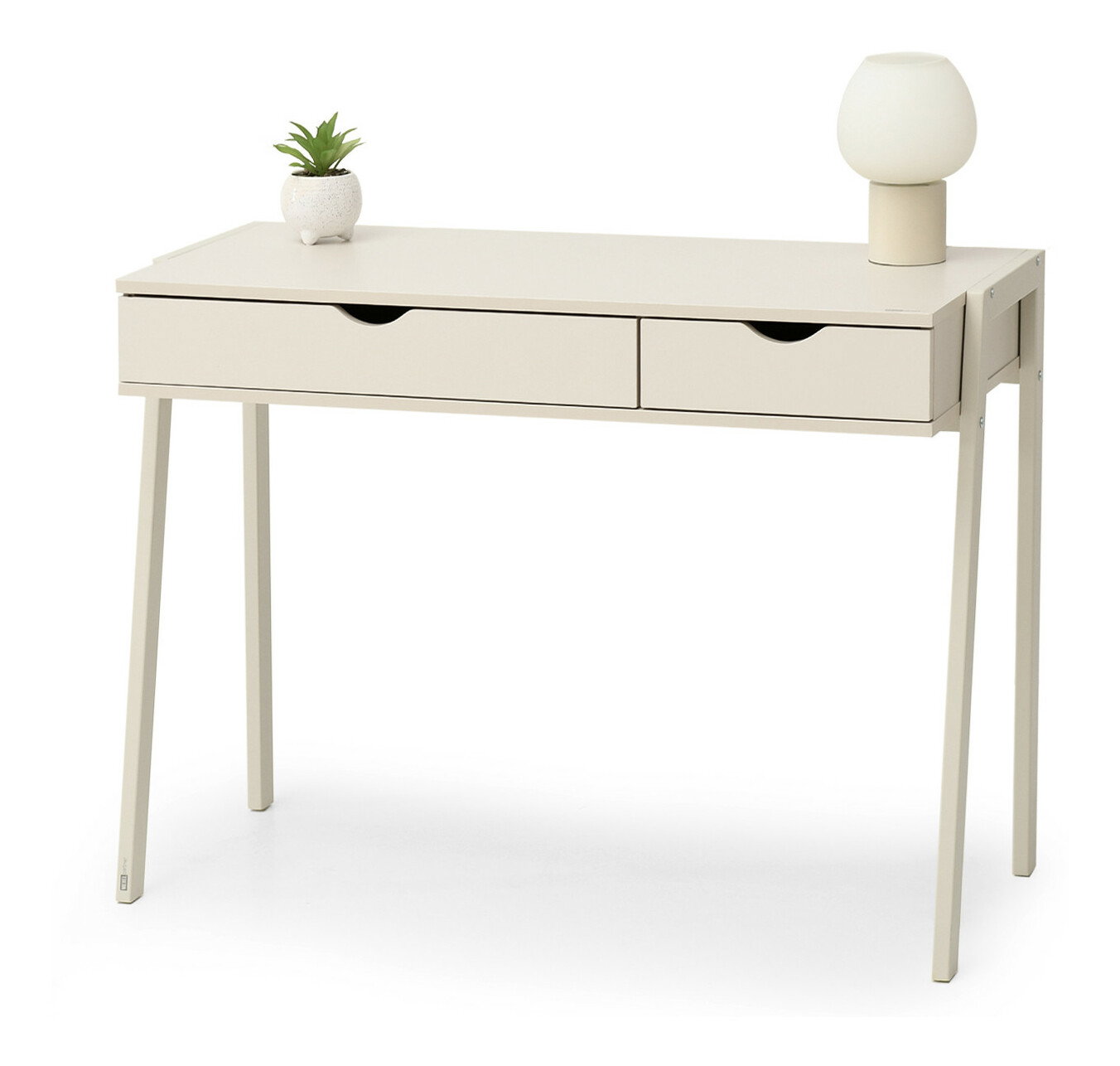 PC asztal Lumona (krém)