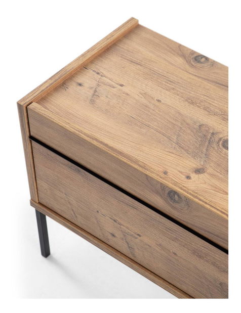 TV stolík/skrinka Beskade TV (borovica čierna)