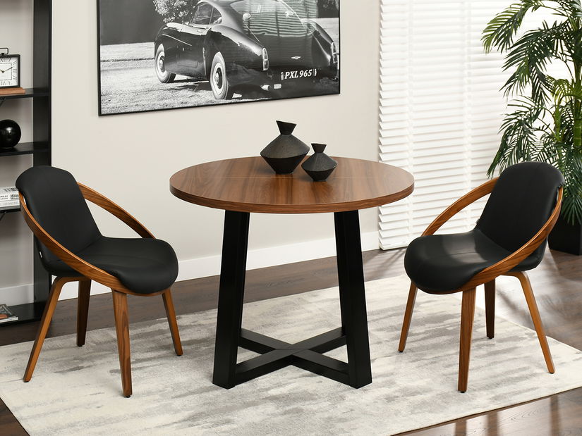 Jedálenský stôl Aceptar (čierna)