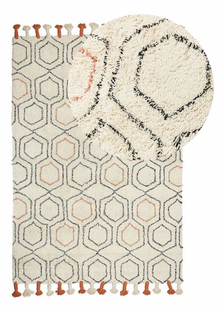 Szőnyeg 140 x 200 cm Hisak (többszínű)