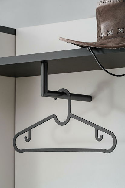 Vešiakový panel Hagon HG D (kašmír + čierna)