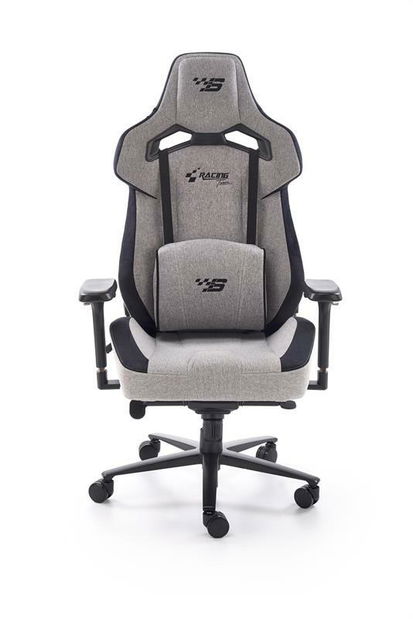 Fotoliu gaming Aligator (gri + negru)