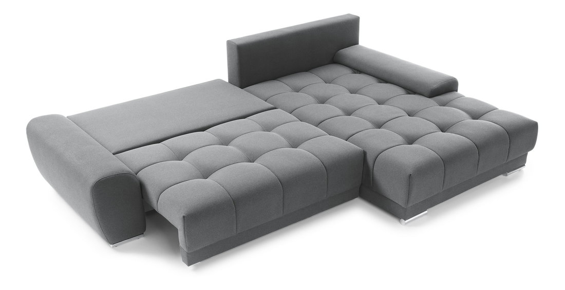 Rohová sedačka Watton (sivá) (P)