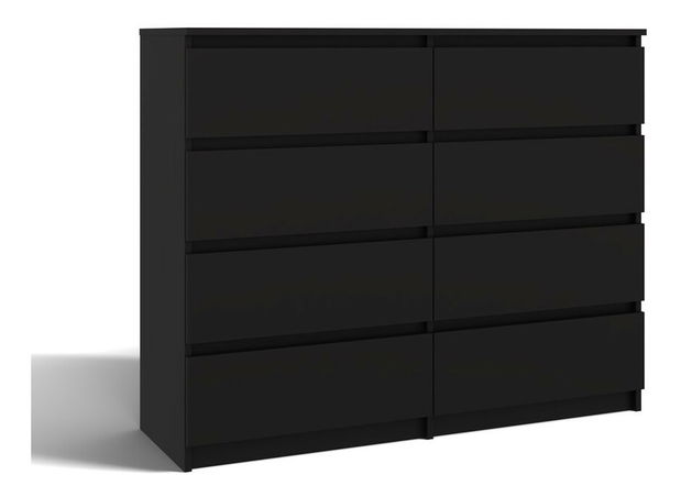 Komoda Musecalo 7 120 (čierna)