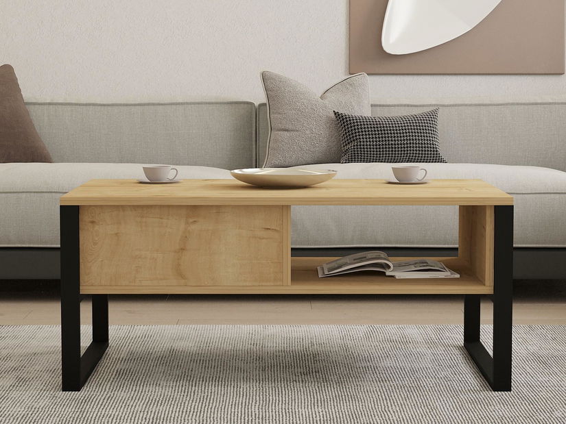 Măsuță de cafea Medama (stejar zafir) 
