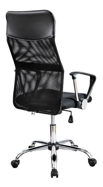 Kancelárska stolička Archie 06 (čierna + chrómová) 