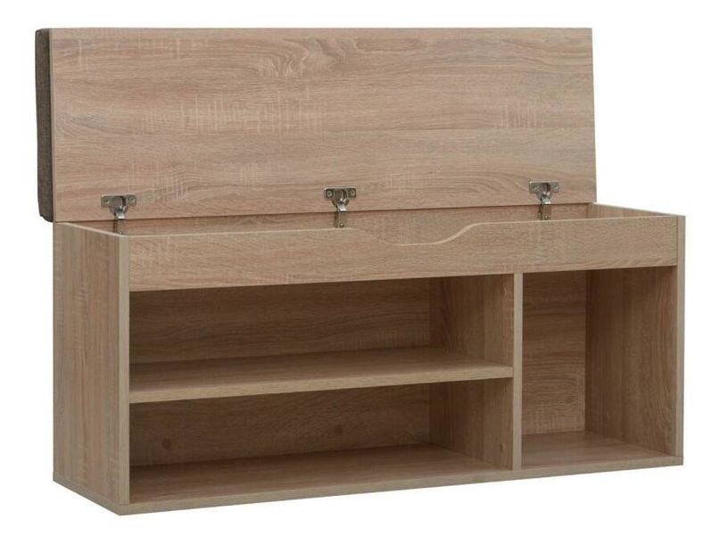 Cipelar (ormarić za cipele) Filesas (hrast sonoma + smeđa) 