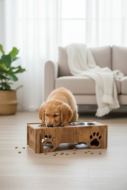 Súprava misiek pre domáce zviera Apia 12 (prírodná)