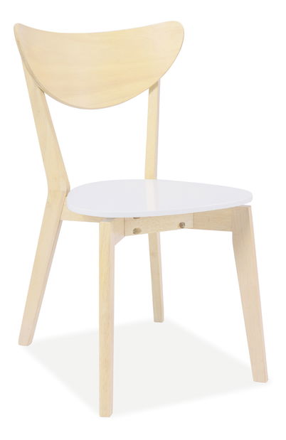 Jedálenská stolička Kastor (dub biely)