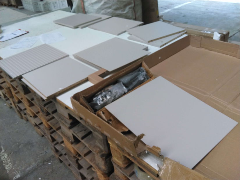 Set noćnih stolićal Lasiewa 45 1D (kašmir) *outlet moguća oštećenja 