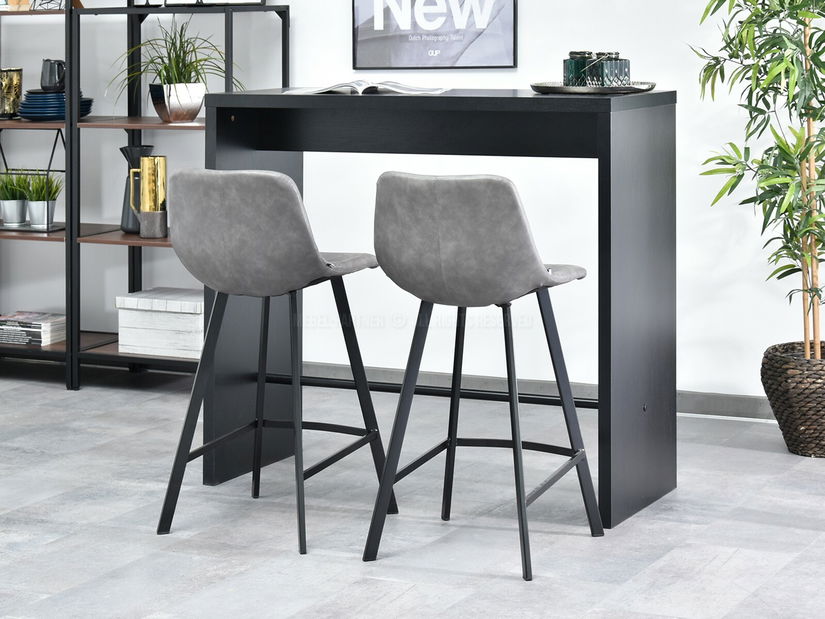 Szék Gina (szürke + fekete)