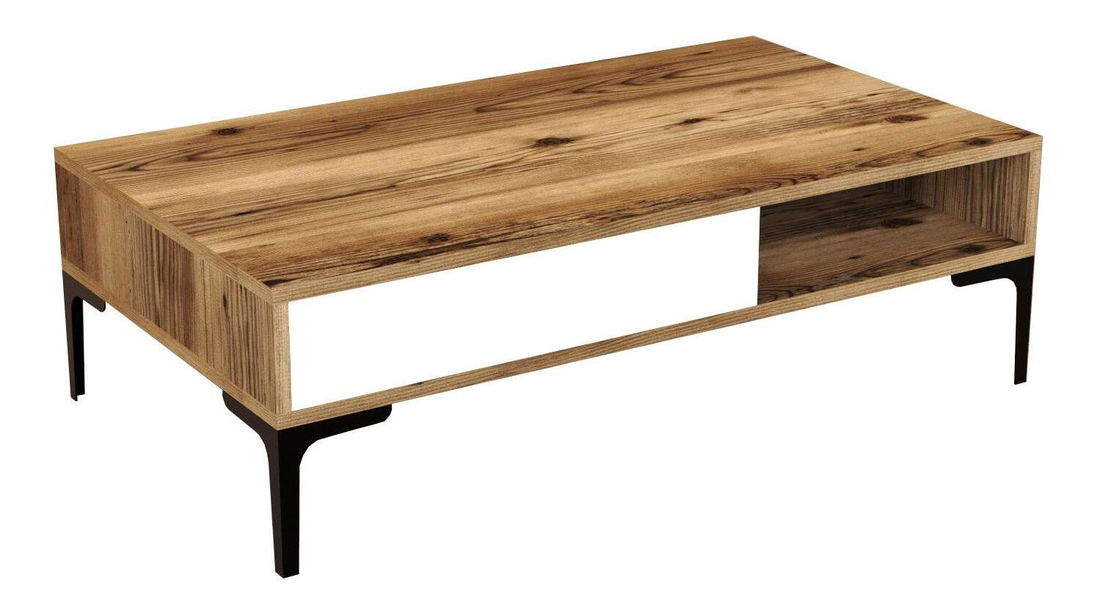 Stolić za kavu Irma (orah + bijela)