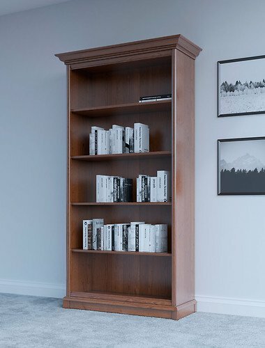 Regál BRW KENT EREG 100 O (Gaštan)