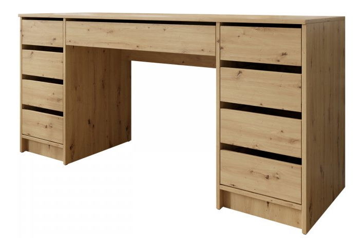 Toaletný stolík Heranor (dub artisan)