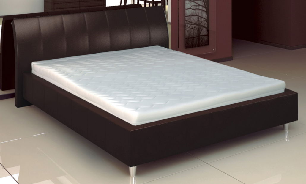 Manželská posteľ 180 cm Diego hnedá