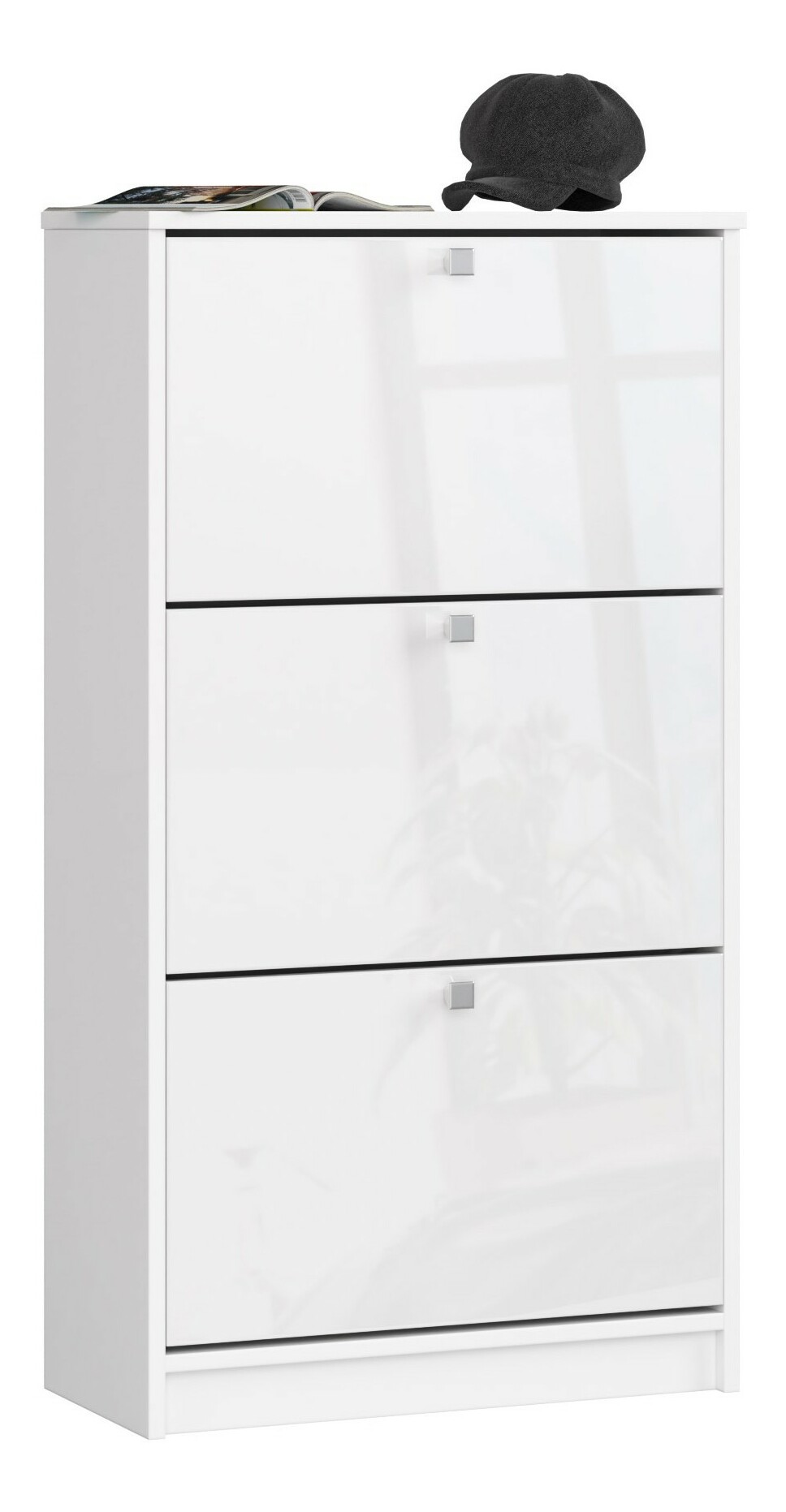 Pantofar Satori (Alb + alb lucios)