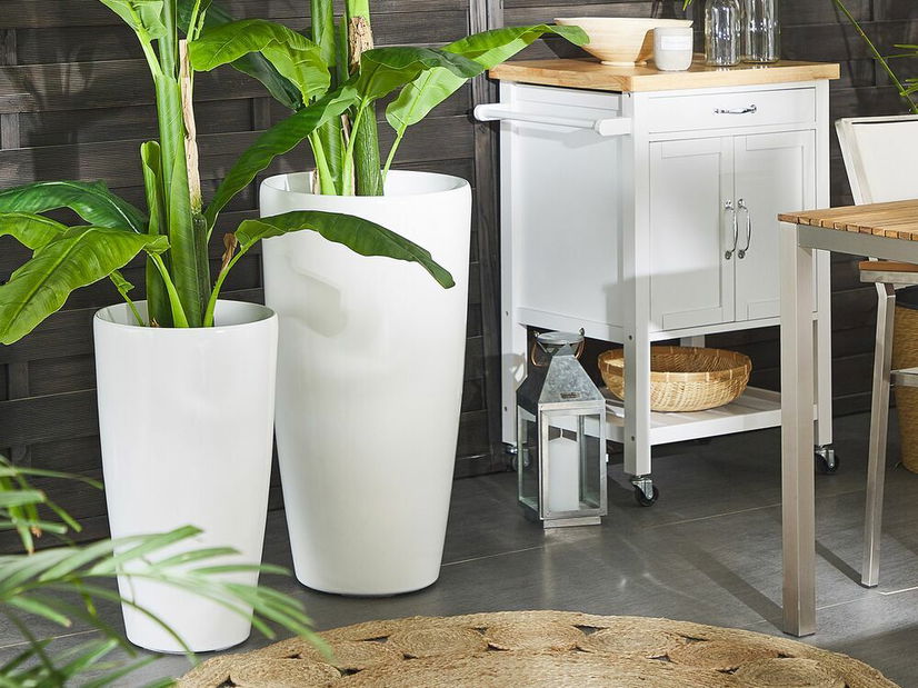 Kvetináč ⌀ 32 cm Tser (biela)