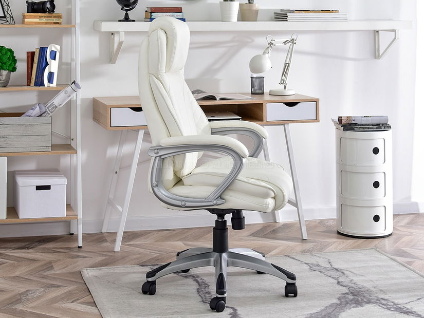 Fotel Hamilton (fehér + szürke)