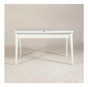 Széthúzható étkezőasztal Vlasta 1 (fehér) (6 fő részére)