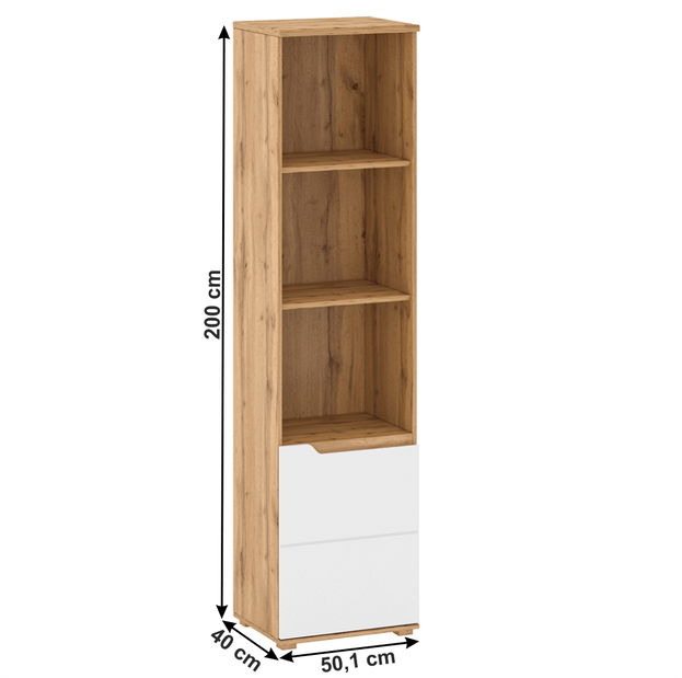 Polcos szekrény Vinaro R1 (B)