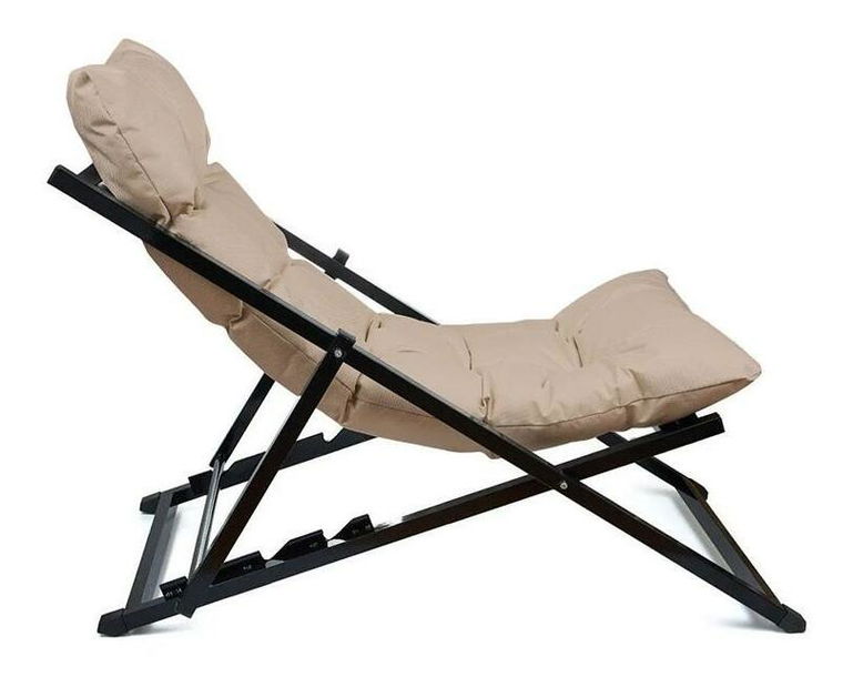 Lehátko Sony (sivohnedá)