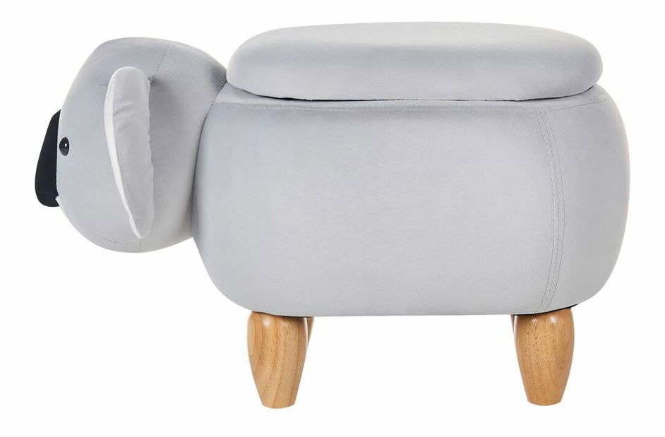 Gyerekszőnyeg ⌀ 100 cm Kity (fehér)