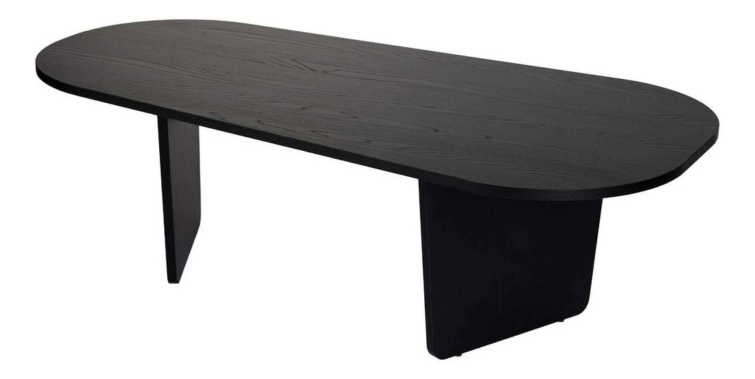 Konferenčný stolík Ovallo (tmavé drevo)