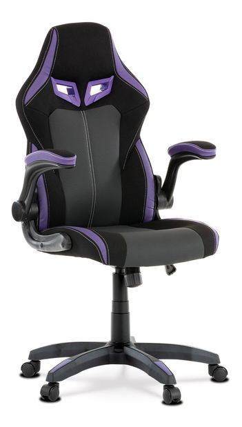 Uredska fotelja Yzix-Y352-PUR (crna + ljubičasta)