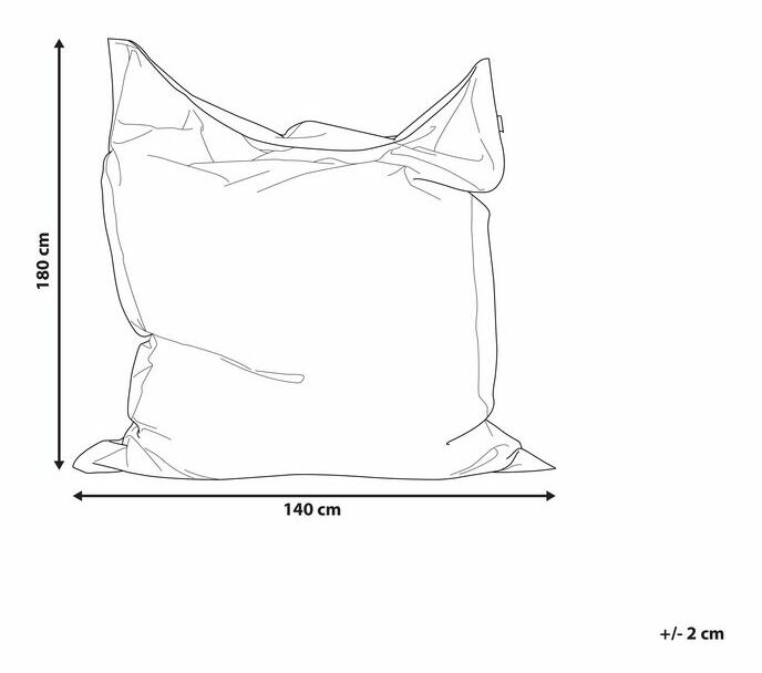 Sac de șezut 140x180cm Xl (negru)